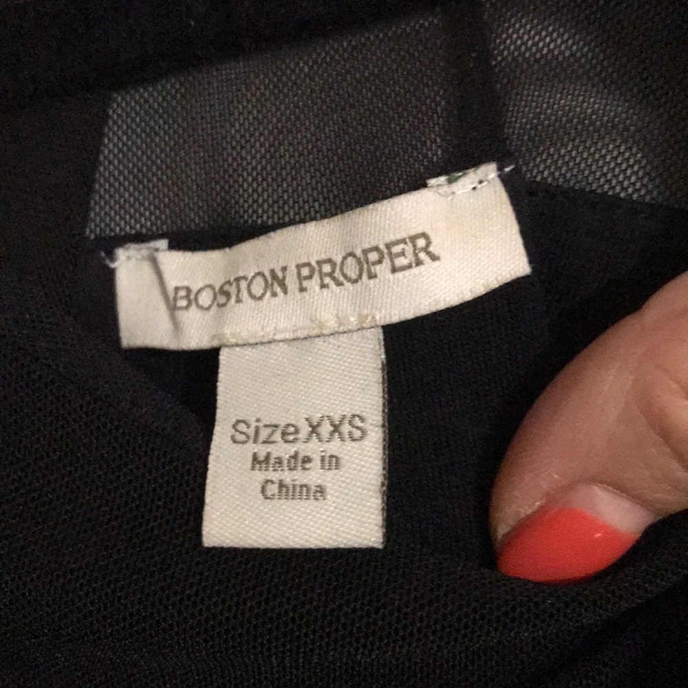 See through dressy shirt!